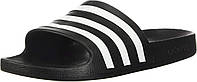 7 Core Black/White/Core Black Adidas Unisex-Adult Adilette Aqua Slides Sandal