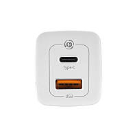 Зарядное устройство Baseus GaN2 Lite Quick Charger C+U 65W EU white (CCGAN2L-B02)