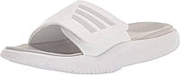 14 Women/13 Men White/Dash Grey/White Adidas Unisex-Adult Alphabounce 2.0 Slides Sandal