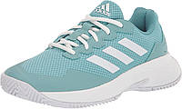 8.5 Mint Ton/White/Bliss Pink Мужские теннисные туфли adidas Gamecourt 2
