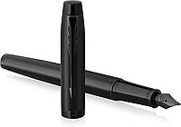 Fountain Pen Black PARKER IM Перьевая ручка | матовый черный с черной отделкой | Medium Point с картридже