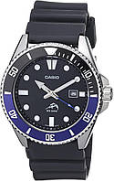 Black/Blue Мужские часы для дайвинга Casio MDV106-1AV 200 M WR Black (MDV106-1A)