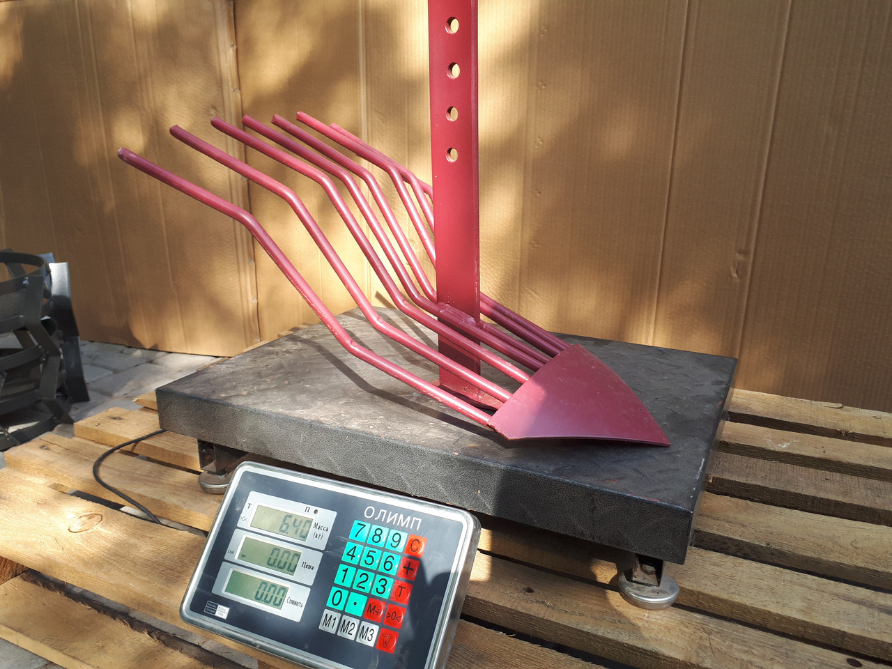 Лапа-копалка мотоблочна Булат (прут 10 мм)