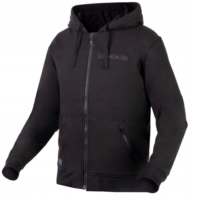МОТОКУРТКА ТЕКСТИЛЬНА REBELHORN HOODIE BLACK