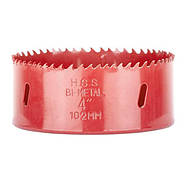 Свердло корончасте біметалеве 102 мм INTERTOOL SD-5702, фото 2