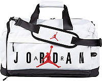 One Size White Спортивная сумка Nike Air Jordan Velocity (один размер, красный для спортзала)