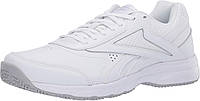 7.5 Wide Work N Cushion 4.76 White/Cold Grey/White Reebok Women's Work N Cushion Walking Shoe