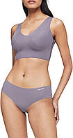 Medium Purple Haze Calvin Klein Women's Invisibles Comfort Бесшовный бюстгальтер без косточек с V-образны