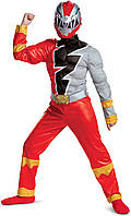 Дети Power Rangers Dino Fury Red Ranger Costume