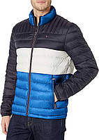 Medium Royal Blue Combo Tommy Hilfiger Men's Real Down Insulated Packable Puffer Jacket