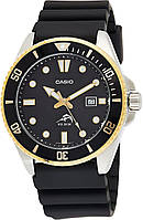 Gold Мужские часы для дайвинга Casio MDV106-1AV 200 M WR Black (MDV106-1A)