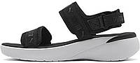 10 Black/White Женские спортивные сандалии PUMA Спортивные сандалии с открытым носком и ремешком на щикол