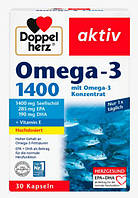 Жирные кислоты Doppelherz Omega-3 1400 + vitamin E - 30 Kapseln