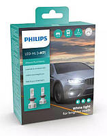 Авто лампа LED H7 радиатор 5000Lm "Phiilips" Ultinon Pro5100+160%/5800K/IP67/8-48v (2шт) (11972U51X2)