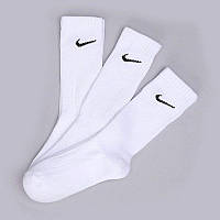 1 пара Бавовна Білі Високі чоловічі Шкарпетки Nike / найк