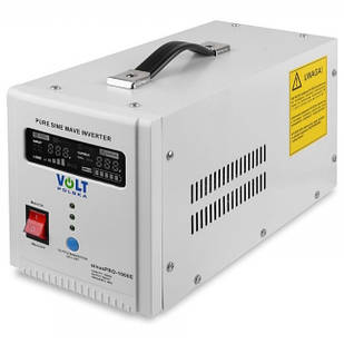 Гібридний ДБЖ інвертор Volt Polska SINUS PRO 1000E 12V 220V 700/1000W (3SP091012E)