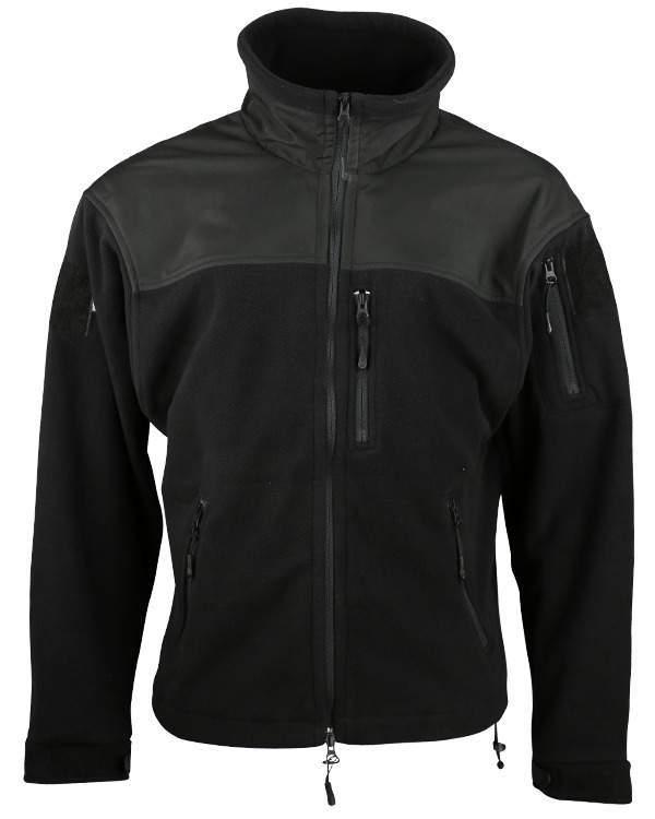 Фліс тактичний KOMBAT UK Defender Tactical Fleece (kb-dtf-blk-xxxl), фото 1