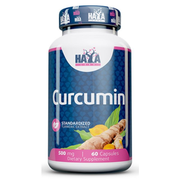Екстракт куркуми Haya Labs Curcumin /Turmeric Extract/ 500mg 60caps, фото 1