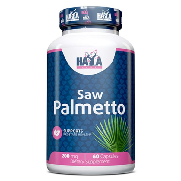 Со пальметто Haya Labs Saw Palmetto 200mg 60 caps, фото 1