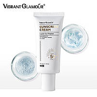 VIBRANT GLAMOUR Whitening Sunscreen Cream SPF50+ UVA/UVB Skin Protect 50g