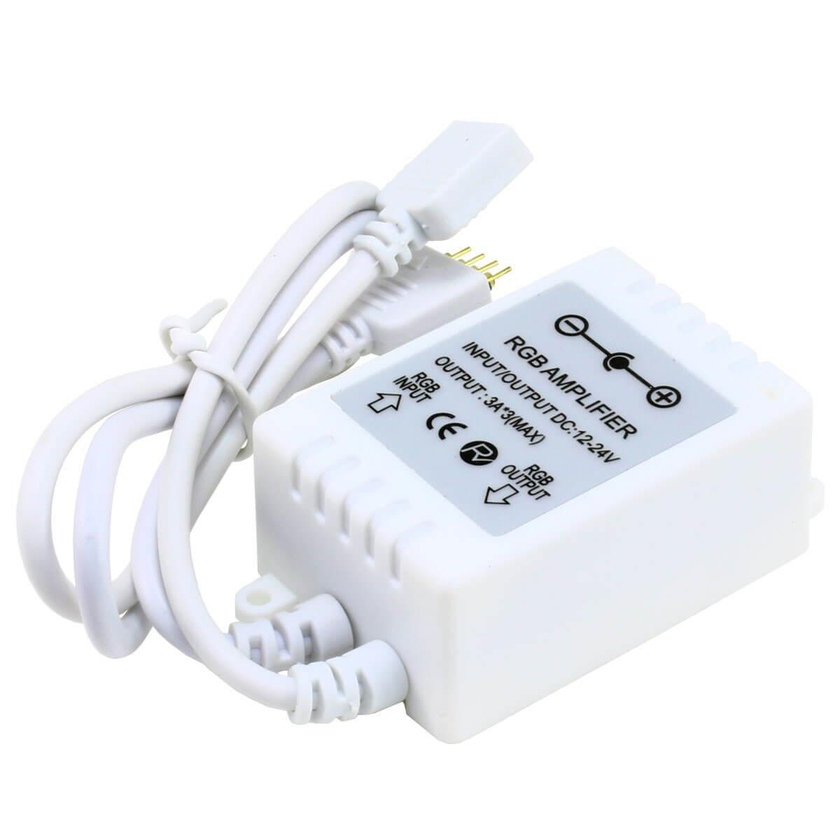 Підсилювач для світлодіодних стрічок RGB OEM AMP 9А pl, фото 1