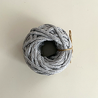 Шпагат светло-серый 3 мм 20 м для макраме, плетения
