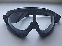 Лыжная маска горнолыжная очки лижна защитные для сноуборда окуляри Прозрачный