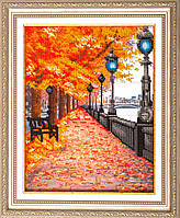 Набір для вишивки бісером Осінь СРП-001, Preciosa