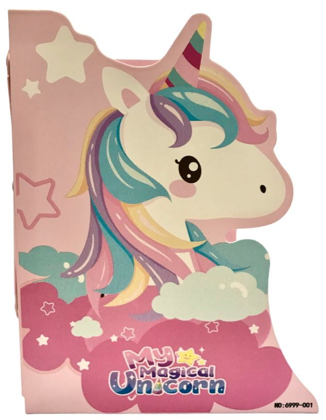 Обмежувач для книг метал №6999-001 Єдиноріг, фото 1