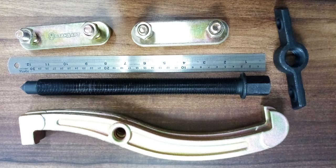 Знімач двухзахватный 12" (300мм) Chrome-vanadium СТАНДАРТ SK2L12 (знімач підшипників)