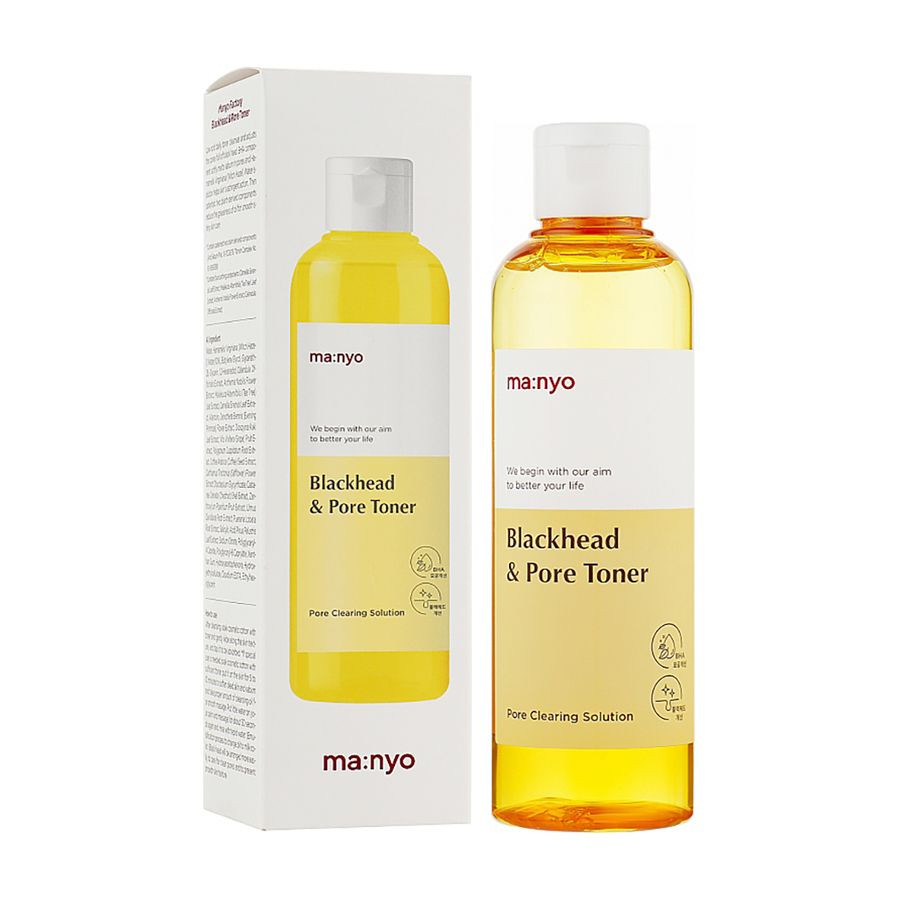 952489 Тонер проти чорних точок і для догляду за порами Manyo Blackhead & Pore Toner 210 мл