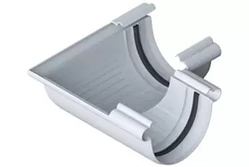 Кут ринви 125 90 градусів 125 Альта-Профіль білий