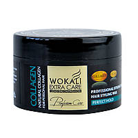 Віск для волосся Wokali Prof Salon Collagen Hair Wax ідеальна фіксація WKL359 150 мл