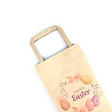 Великодні пакети Крафт 150*90*240 Маленькі паперові пакети "Happy Easter", фото 8