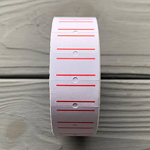 Цінник білий 20х10мм (400шт)