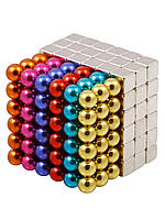 Нео куб головоломка веселка Neo Cube 5мм 216 кульок - 200852, фото 8