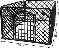 Переносной манеж для животных - клетка 90x90x60см. Польша