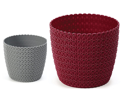 Кашпо декоративне пластикове "Магнолія Джерсі"