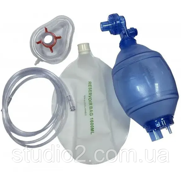 Апарат ШВЛ ручний «Біомед» багаторазовий для новонароджених, фото 1