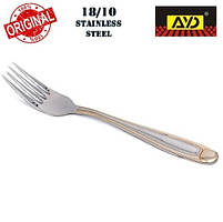 Виделка столова "Крапля супер" AYD (полірована нержавіюча сталь 18/10, 6 шт. в упаковці), арт. 291802