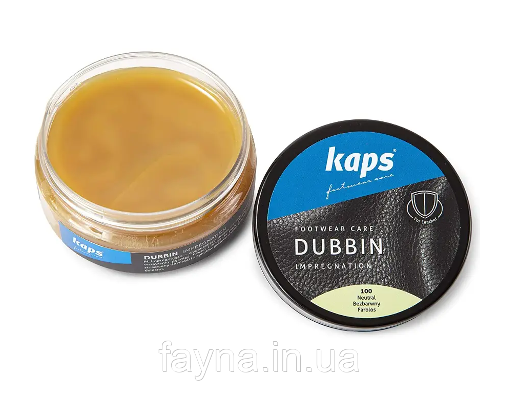 Жир для захисту взуття Kaps Dubbin Impregnator 100 мл Нейтральний