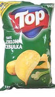 Чипсы со вкусом зеленого лука TOP Smak Zielona Cebulka 170г Польша