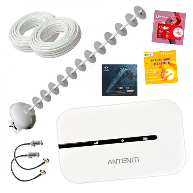4G Wi-Fi комплект Мобільний роутер Anteniti E5576