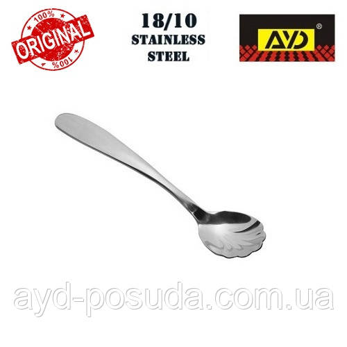 Ложка для цукру "Premium" AYD (полірована нержавіюча сталь 18/10, 6 шт. в упаковці), арт. 312019