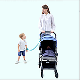 Повідець для дитини на руку Antilost Рожевий 2,5 метра з ключем, фото 8