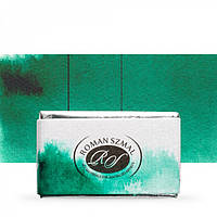 Акварель 104 PHTHALO GREEN (BLUE SHADE) у кюветі 2,5 мл AQUARIUS extra fine, Roman Szmal Art