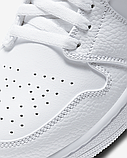 Кросівки чоловічі Jordan 1 Mid White (554724-130), фото 6