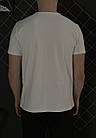 Чоловіча футболка Under Armour біла спортивна бавовняна літня Теніска Андер Армор спортивна на літо, фото 3
