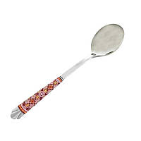 Ложка кавова довга з емаллю арт. T-003