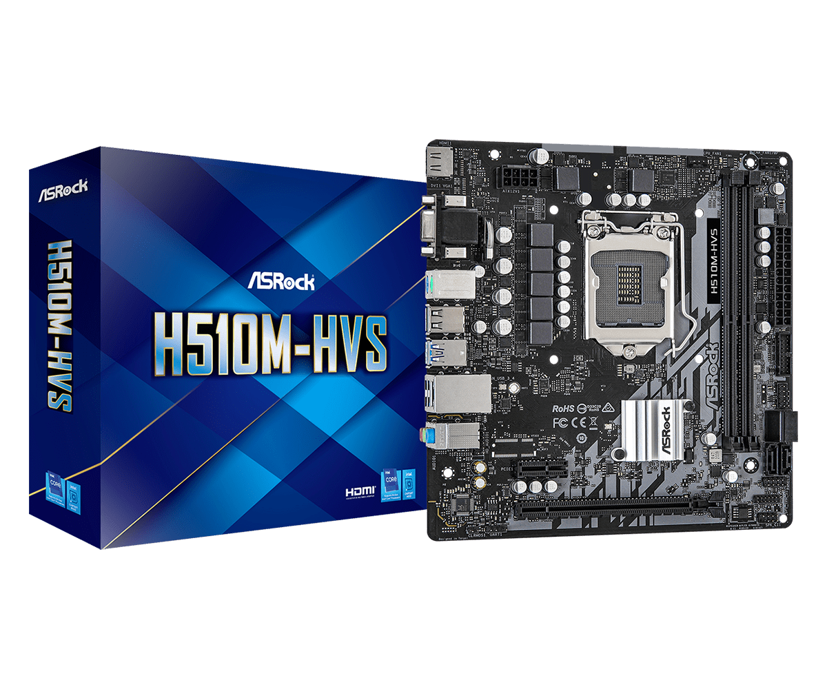 Материнська плата ASRock H510M-HVS s1200